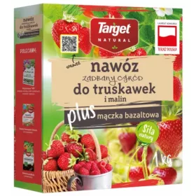    Îngrășământ natural pentru căpșuni și zmeură cu granulat de făină de bazalt țintă 1kg