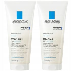   Crema de Curățare La Roche-Posay Effaclar H Iso-biome 2x200ml pentru Piele Sensibilă