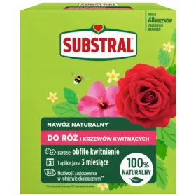    Substral Îngrășământ natural pentru trandafiri și arbuști înfloriți cu acțiune prelungită 1,2 kg