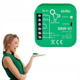 Modul Wi-Fi pentru controlul porții Zamel SUPLA SBW-01