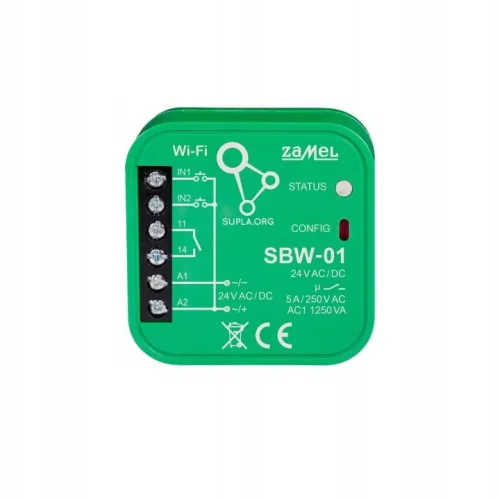 Modul Wi-Fi pentru controlul porții Zamel SUPLA SBW-01