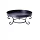  ȘEMIN FORJAT 70CM GRILL FOCUL DE TABĂRĂ OȚEL GROS