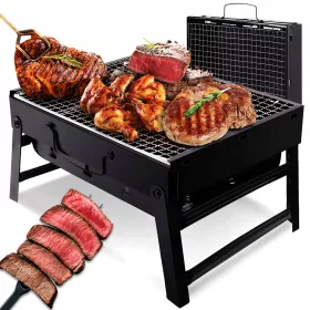    GRIL TURISTICO CAPACITATE CARBUNE PORTATIV PLIABLE BBQ CAMPING
