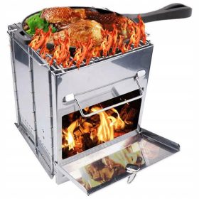  GRIL SOBA RACHETA GRADINA TURISTICA GRIL PORTATIV PLIABLE