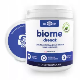    BIOME Bio Preparation Deblocator de drenaj pentru scurgeri de țevi Îndepărtarea blocajelor PUTERNIC