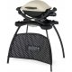  Weber Q1000 Stand Gratar cu gaz Gratar din fonta 43x32 cm cu suport 2,49kW