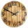 Ceas de perete din lemn ModernClock Patron, 40 cm - Ecologic și Modern