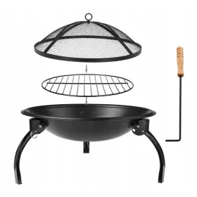  FOGAR DE GRADINA CU CAPAC SI POKER BBQ