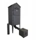  Cel mai nou Pro 3.0 Garden Metal Smokehouse Dimensiuni maxime Durabil