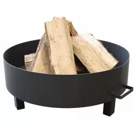    TERMEN DE FOC DE GRADINA 80CM GRIL OTEL FOCUL DE TABARA SOLID MARE PRODUCATOR COMPLET