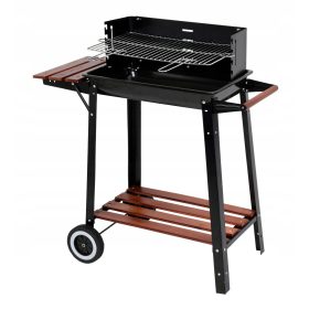    Gratar cu carbune de gradina pentru brichete Inchis BBQ PORTATIL CU CAPAC +