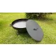  Focar De Gradina Forjat 80CM Pentru Gratar + Capac
