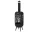 Semineu Cos Foc Negru Metal Inaltime 139 cm