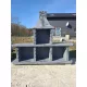  Semineu armat cu gratar din beton BIG AND NICE