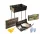  Mangal Suitcase Grill Pliabil Portabil 2 mm. pentru 8 frigarui de sampon