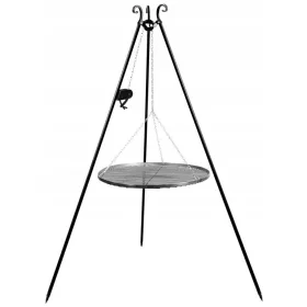  GRIL DE GRADINA FI 70CM TREPIED 180CM + MULINET