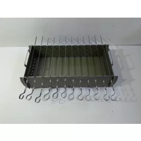  Gratar cu carbune din otel inoxidabil