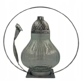   Lumânare Decorativă Rustică "CEBULA" cu Detalii Metalice