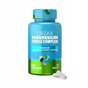   Complex de Magneziu Triplu Orzax - Supliment Alimentar pentru Sănătatea Musculară și Nervosă
