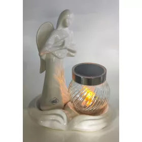 Lumânare Comemorativă cu Înger din Porțelan