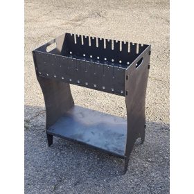  Mangal Grill 4mm High 10 Șampoane Pliabile