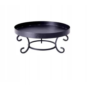  ȘEMIN FORJAT 60CM GRILL FOCUL DE TABĂRĂ OȚEL GROS