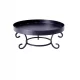  ȘEMIN FORJAT 60CM GRILL FOCUL DE TABĂRĂ OȚEL GROS