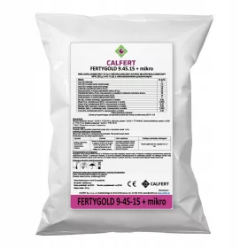    FERTYGOLD 9-45-15+ME 25KG FERTILIZANT MULTI COMPONENT PROIECAT PENTRU FERTIGARE