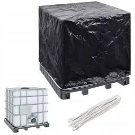   Husă de Protecție pentru Mobilier de Grădină, Impermeabilă, Negru, 116x100x120 cm
