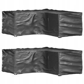   Huse Impermeabile pentru Mobilier de Grădină 215x215x70 cm, Set de 2