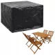 Husă de Protecție Impermeabilă pentru Mobilier de Grădină, Polietilenă, 122 x 112 x 98 cm