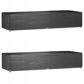   Huse de Protecție pentru Mobilier de Grădină, Rezistente la Apă și UV, 205x75x40 cm - Set de 2