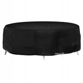   Husă Impermeabilă pentru Mobilier de Grădină din Polietilen, Ø236x67 cm