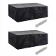 Huse de Protecție pentru Mobilier de Grădină, Impermeabile și Rezistente la UV, 200x160x70 cm, Set de 2