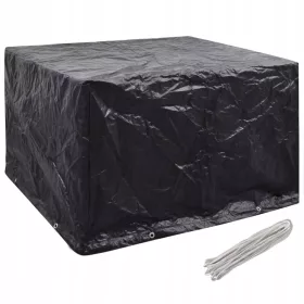   Huse Impermeabile pentru Mobilier de Grădină 135x135x90 cm - Set 2 Bucăți