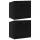 Set 2 Huse Pentru Balansoar de Grădină Impermeabile, 135x105x175 cm - Negru