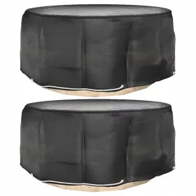   Husă pentru Mobilier de Grădină Rezistentă la Apă și UV, 260x90 cm, Set 2 Bucăți