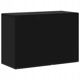   Husă de Protecție pentru Mobilier de Grădină Rezistentă la Apă, UV, 180x80x125 cm, Negru, Set de 2
