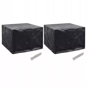   Huse pentru Mobilier de Grădină Rezistente la Apă, Set de 2 - 122x112x98 cm
