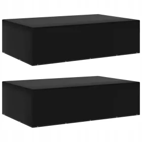   Huse Rezistente la Apă și UV pentru Mobilier de Grădină, Set de 2, 325x205x90 cm