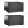Huse Protecție Mobilier de Grădină Impermeabile, Set 2 buc, 125x125x75 cm