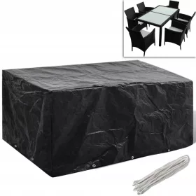   Husă pentru Mobilier de Grădină Impermeabilă, UV și Rezistentă la Rupere, 240 x 140 x 90 cm