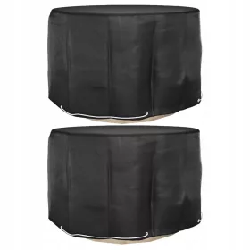   Huse de Protecție pentru Mobilier de Grădină Impermeabile, 125x75 cm, Set de 2