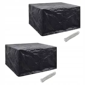   2x Husă de Protecție pentru Mobilier de Grădină Rezistentă la Apă