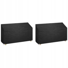   Huse de Protecție pentru Mobilier de Grădină, Impermeabile și Rezistente la UV, 210x70x70/88cm - Set 2 bucăți