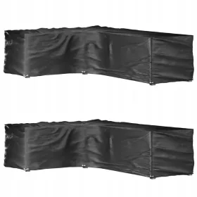   Huse Protecţie pentru Mobilier de Grădină Rezistente la Apă, 210x260x80 cm, Set 2 bucăți