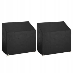   Huse pentru Mobilier de Grădină Impermeabile Din Polietilenă, 130x70x70/88 cm - Set de 2