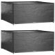 Huse Impermeabile pentru Mobilier de Grădină, 300x300x75 cm, Set de 2