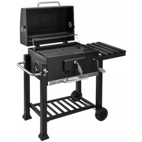    GRĂTAR CARBUNE DE Grădină CAPAC GRĂ MARE TAVĂ DE CENSĂ