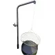  Gratar de gradina pe brat, gratar inox, diametru 80, brat, focar